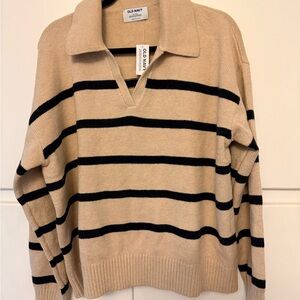 Old Navy Beige Knit Sweater